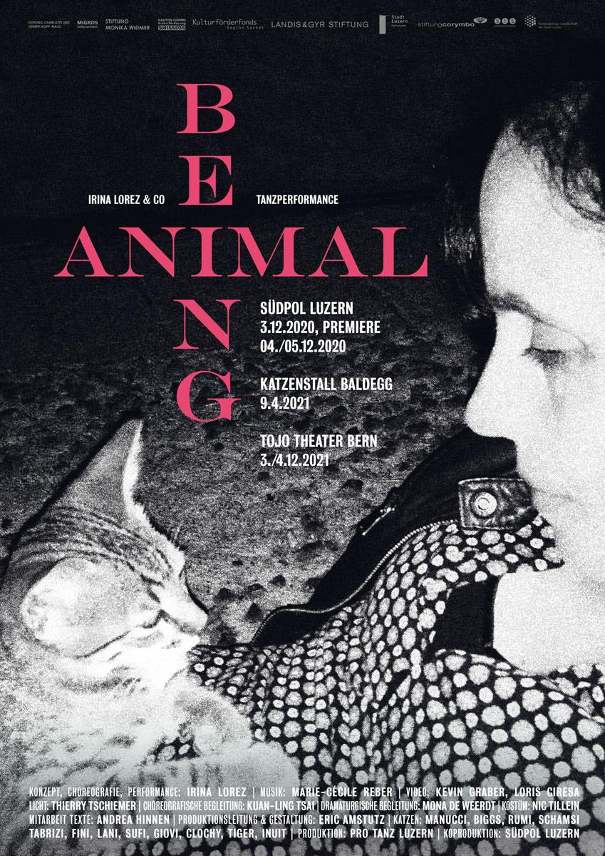 Being Animal – Tanzperformance von Irina Lorez & Co