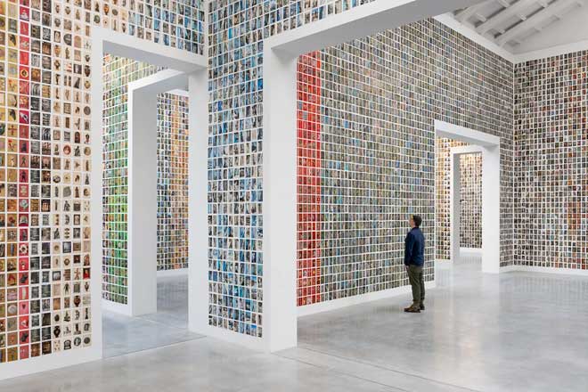 Postkarten an der Biennale von Venedig