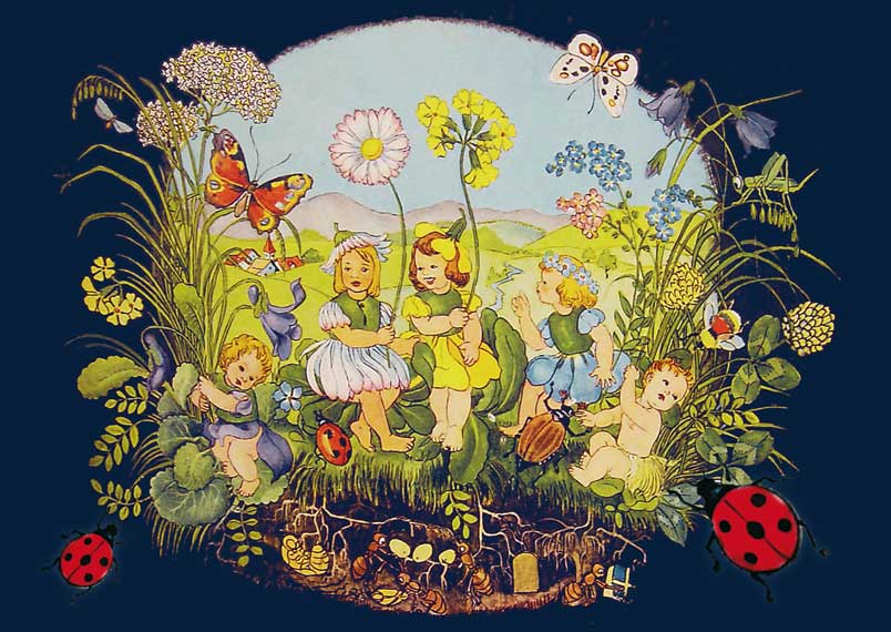 Tim Buktu Postkarte für Kindergarten